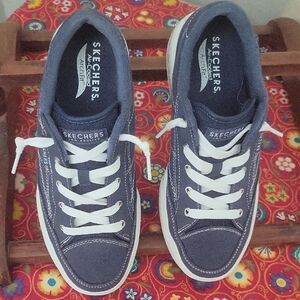 Skechers ArchFit Arcata Navy Blue Sneakers Size 8.5